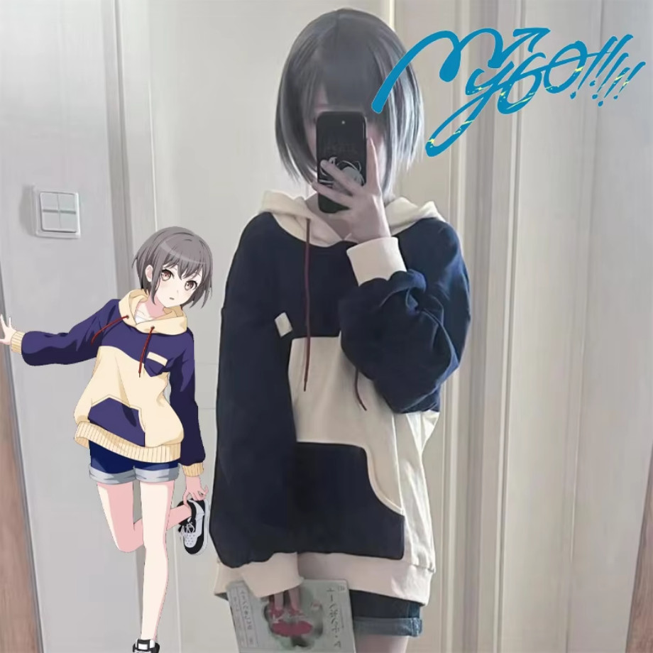 อะนิเมะ BanG Dream Its MyGO Tomori Takamatsu Hoodie Pullover พิมพ์ชุดคอสเพลย์