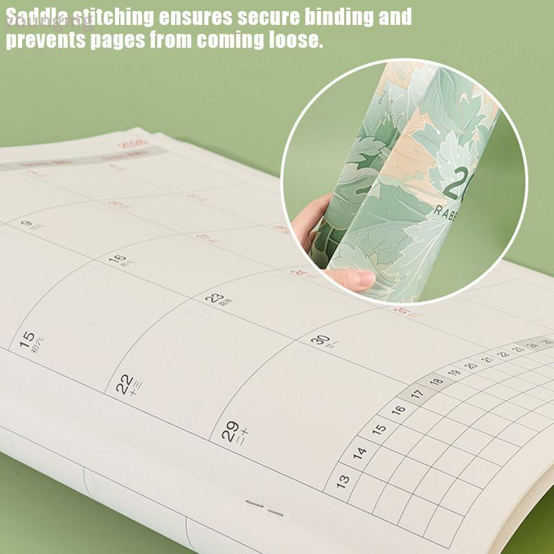 [YG] 2026 Calendar Planners รายปี 365 วันสมุดบันทึกประสิทธิภาพรายเดือนไดอารี่ Journals Weekly Goal H