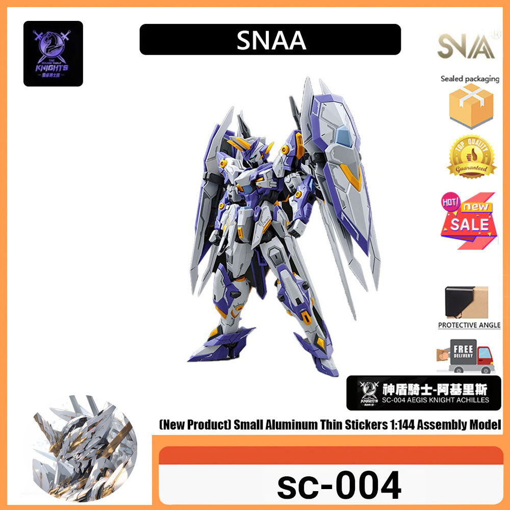 SNAA SC-004 AEGIS KNIGHT ACHILLES Shield Knight - Achilles Round Table Knight Series 1/144 Assembled