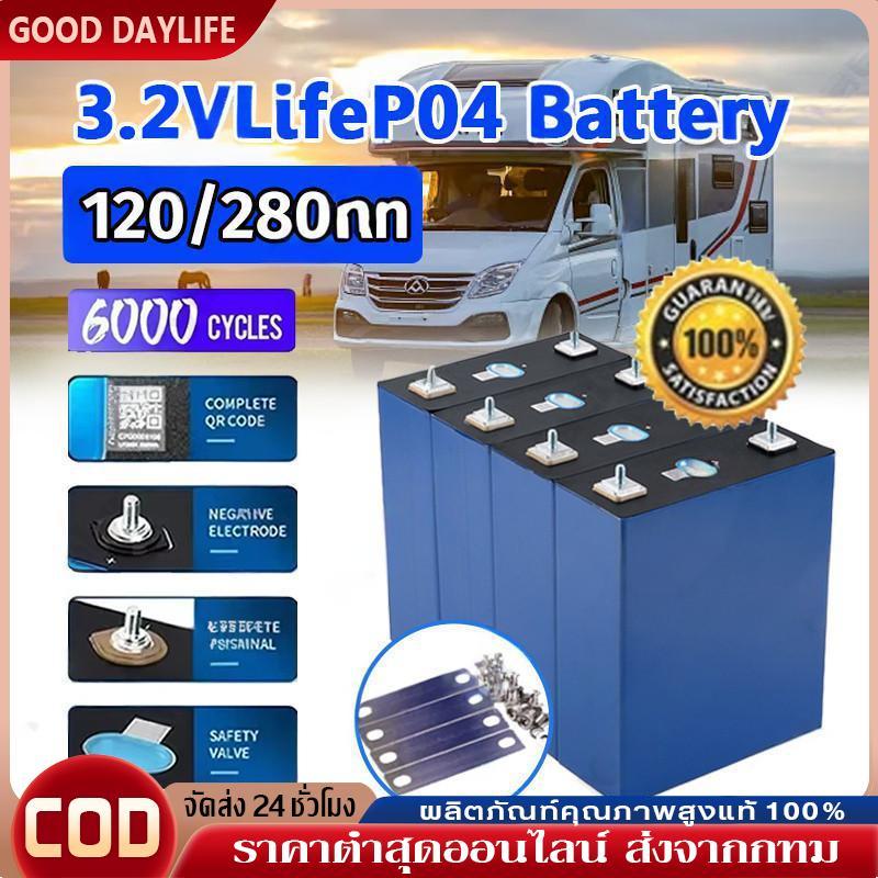 【COD】 แบตเตอรี่ลิเธียมฟอสเฟตใหม่ 3.2V 65AH แบตลิเธี่ยม lifepo4 battery แบตเตอรี่ ลิเธียม แบตลิเธียม 