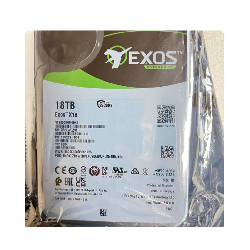 เหมาะสําหรับ Seagate ST18000NM004J 18t Helium Galaxy Enterprise เกรด NAS คอมพิวเตอร์ Mechanical Hard