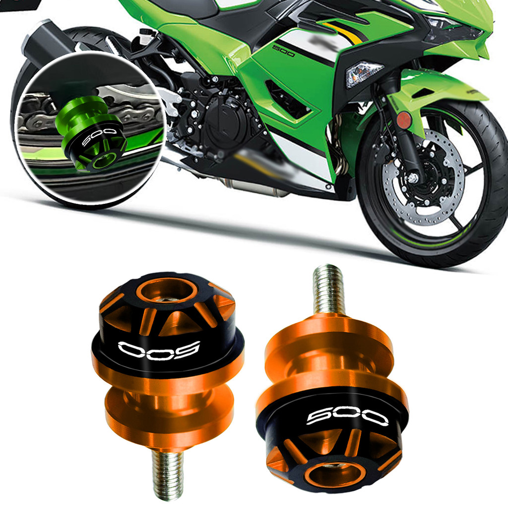 สําหรับ Nin.ja500 Nin.ja 500SE 2025 รถจักรยานยนต์ CNC Rocker Arm Spool Slider Bolts ซ้ายและขวา 2 ชิ้