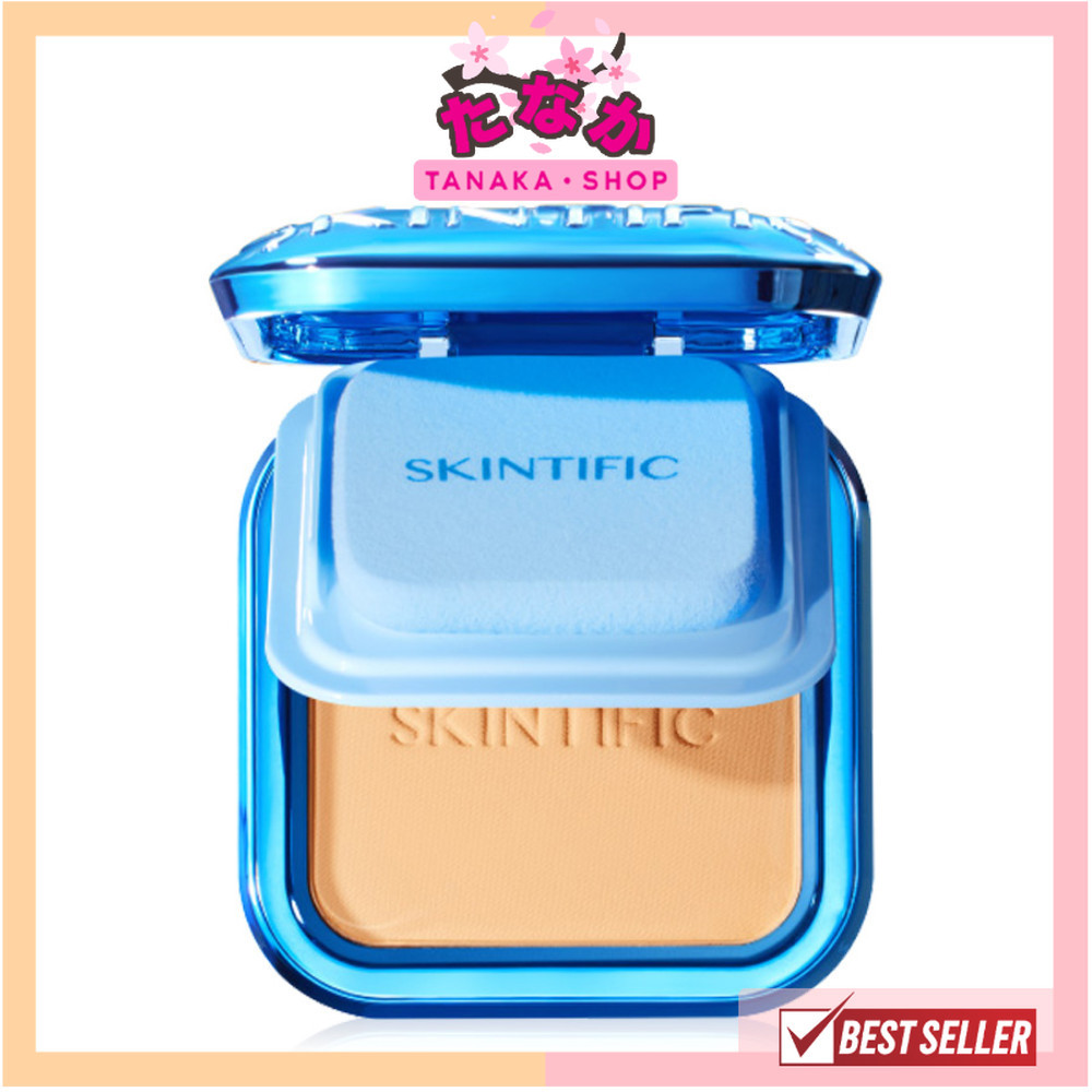 🔥แท้/ดีลสุดคุ้ม/ไลฟ์ทุกวัน🔥SKINTIIFIC Ultra Cover Powder Foundation 9g. แป้งตลับ