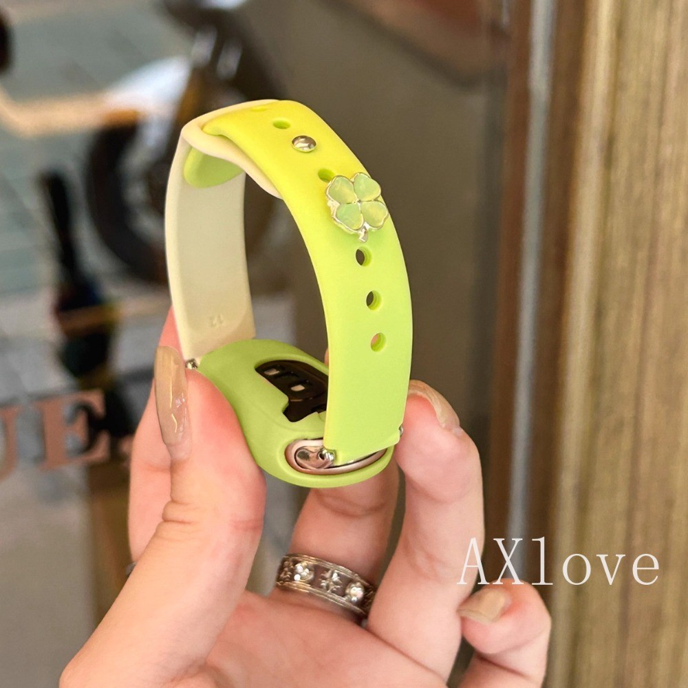 เปลี่ยนสายคล้องคอสําหรับ Xiaomi Mi Band 11 10 9 8 7 6 5 4 3 NFC สร้อยข้อมือซิลิโคนสําหรับ Mi Band 8 