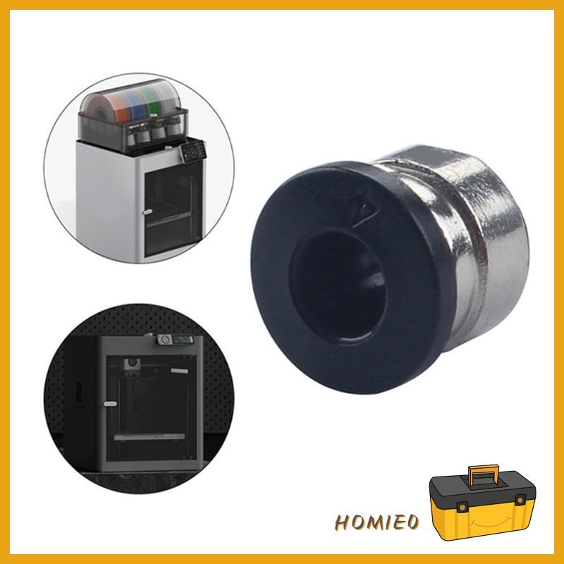 HOMIE0 PTFE ท่อเชื่อมต่อ 3D อุปกรณ์เสริมเครื่องพิมพ์พลาสติก 3D เครื่องพิมพ์ PTFE Feed Tube Connector