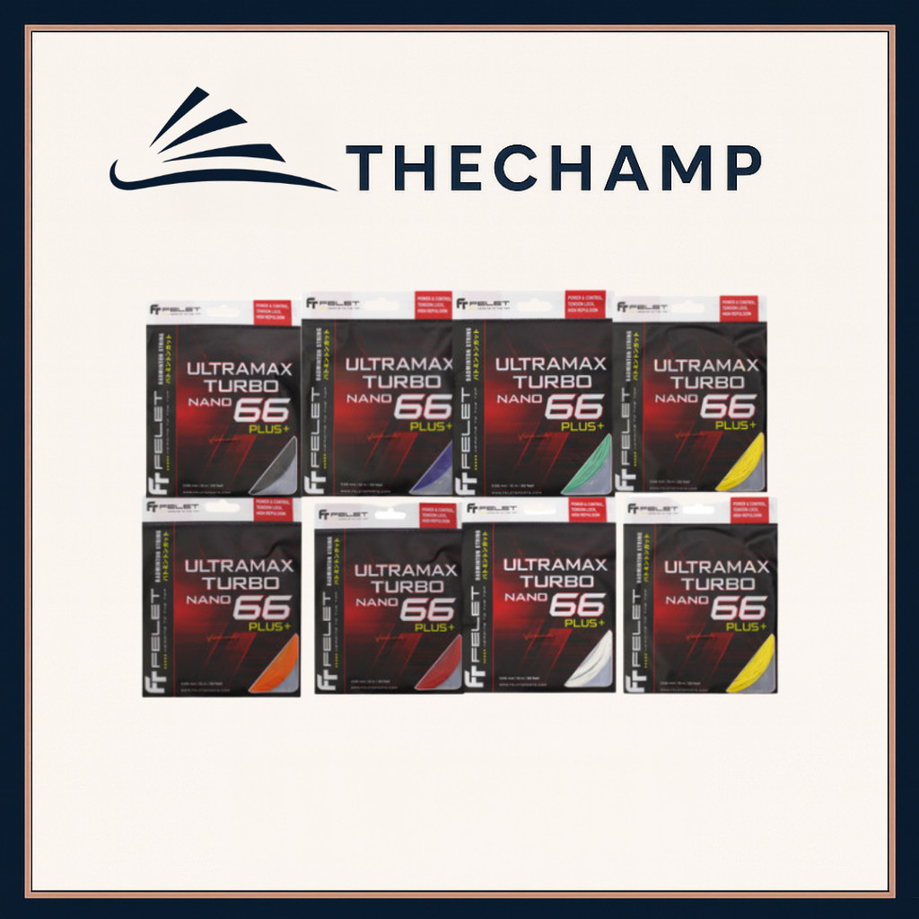 Tali Badminton Felet Ultramax Turbo Nano 66 Plus Felet สายแบดมินตัน Ultramax Turbo Nano 66 Plus