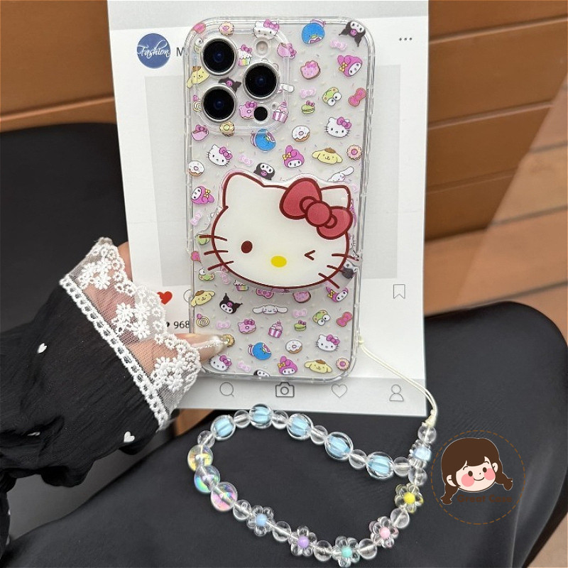 Holle Kitty ขาตั้งเคสโทรศัพท์สําหรับRealme Q5 Q3 Q2 Pro Q5i Q3i 5G Q2i Q P3X P3 Pro P1 Neo7x Crayon 