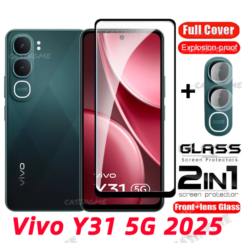 Vivo Y31 5G 2025 ป้องกันหน้าจอโปร่งใสคลุมทั้งหมดฟิล์มสําหรับ Vivo Y31 5G VivoY31 Y 31Y Y21d 4G 5G 20