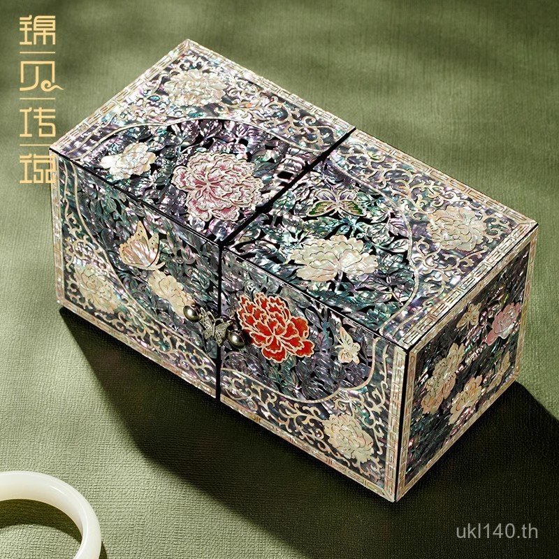 ฮาร์ดแวร์ Luodian ธุรกิจวันเกิดเครื่องประดับกล่องสร้อยข้อมือกล่องเก็บ High-End ของขวัญแหวนกล่อง Lacq