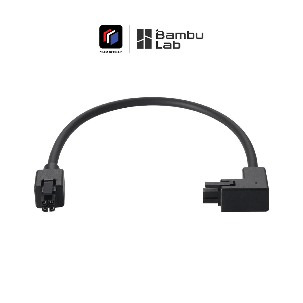 สาย Bambu Bus 4 Pin สายเคเบิลสำคัญสำหรับการเชื่อมต่อ AMS/AMS 2 Pro กับเครื่องพิมพ์ Bambu Lab