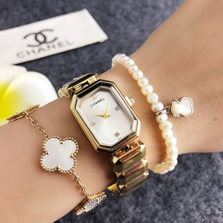 นาฬิกาผู้หญิงควอตซ์ธุรกิจนาฬิกาแฟชั่นผู้หญิงสายเหล็ก