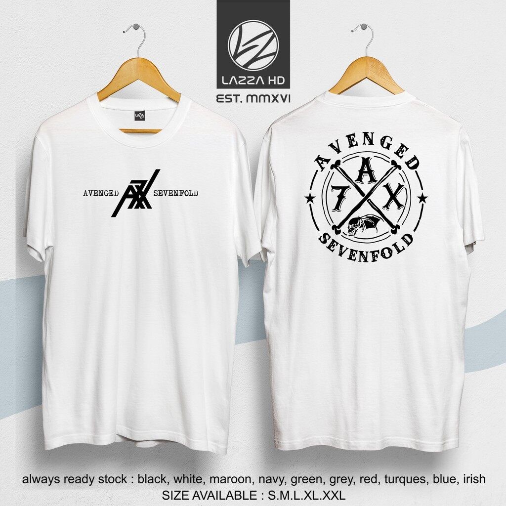 Spot goods Avenged SEVENFOLD A7X CIRCLE LOGO Best Selling T-Shirt Unisex