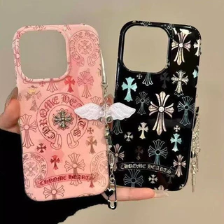 แฟชั่น เชอร์รี่ โรส คำนับ ดูเดิล เข้ากันได้กับ IPhone 16 17 7 8 14 15 Plus 13 15 14 12 11 Pro Max XR X XS Maxเคสสำหรับ