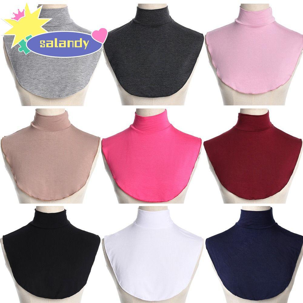 SALANDY ผ้าคลุมคอสูง Modal Ramadan Hijab Cover