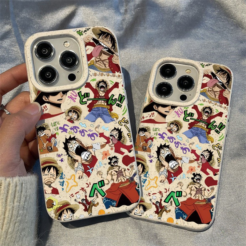 เคสไอโฟน11 การ์ตูนวันพีซที่สนุกสนานและมีความสุข For iPhone 11 13 17 16 12 15 14 Pro Max 7Plus 8 16 6s Plus XR X XS Max