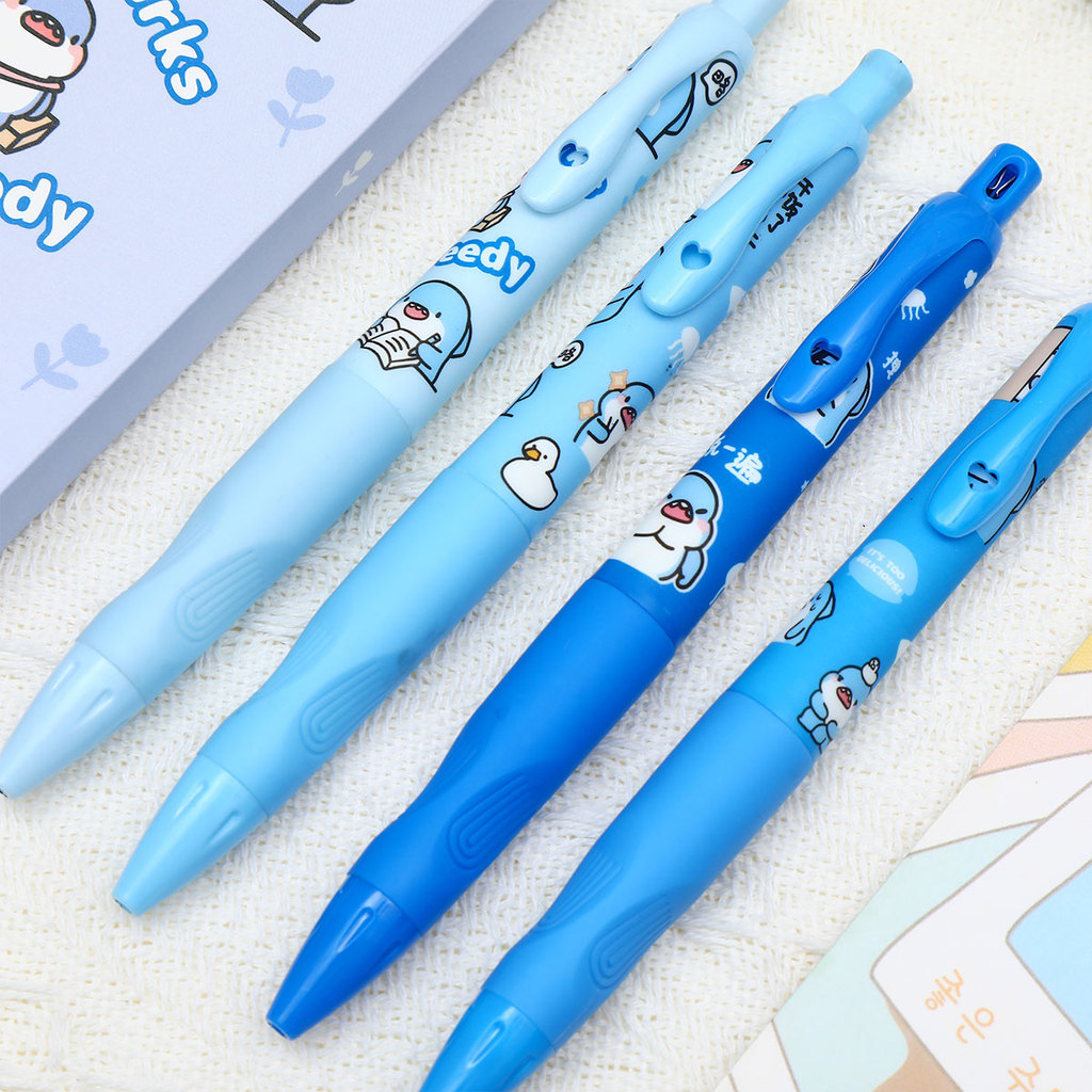 ไวรัล!! 4PCS HB PENCIL SET KAWAII CARTOON MOTIF / MECHANICAL PENCIL SET สามารถเติมแนวโน้ม 4 ชิ้น