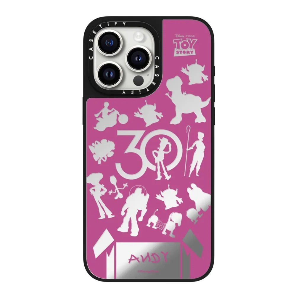 Disney Pixar Toy Story Magnetic,เคสโทรศัพท์กระจกสีเงินสําหรับiPhone 17 16 15 14 13 12 Pro Max Plus Air - รูปที่ 5