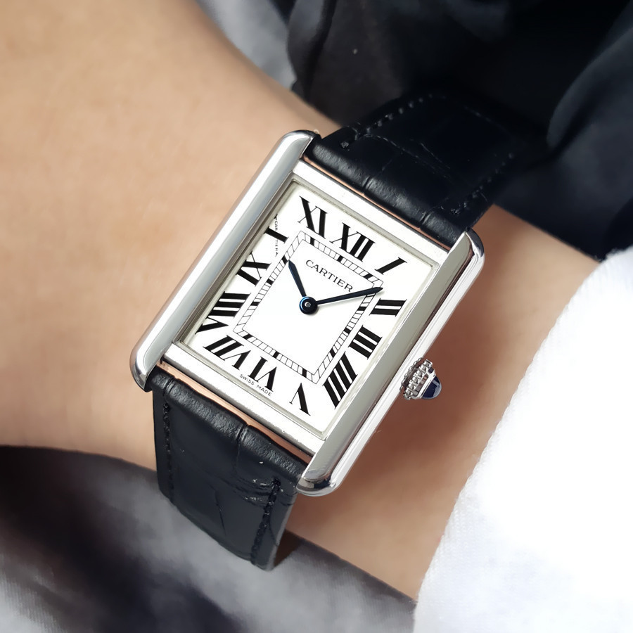 Cartier Cartier Tank Series Medium Square Quartz Movement Watch Ladies W5200003