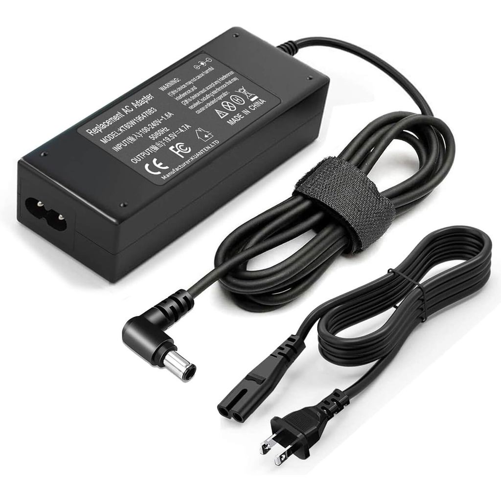 19.5V AC Adapter สําหรับ Sony Bravia KDL-40 KDL-42 KDL-48 KDL-55 KDL-32 Series KDL-40R510C KDL-40W65