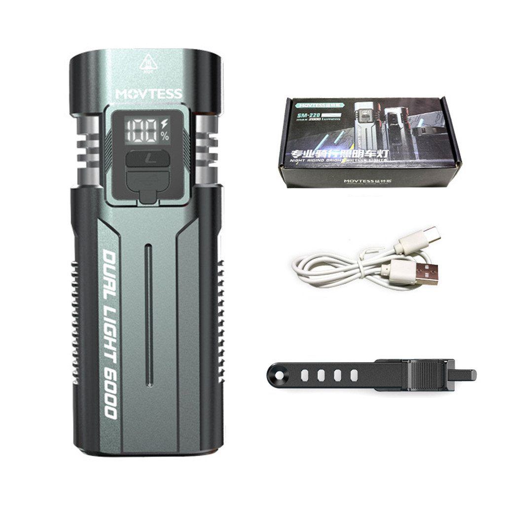 ไฟจักรยาน LED USB กันน้ำ หลากโหมด ติดตั้งง่ายสำหรับการขับขี่ปลอดภัย ราคา ถูกที่สุด ดีลบีเคเค แกลเลอรีภาพที่ 8