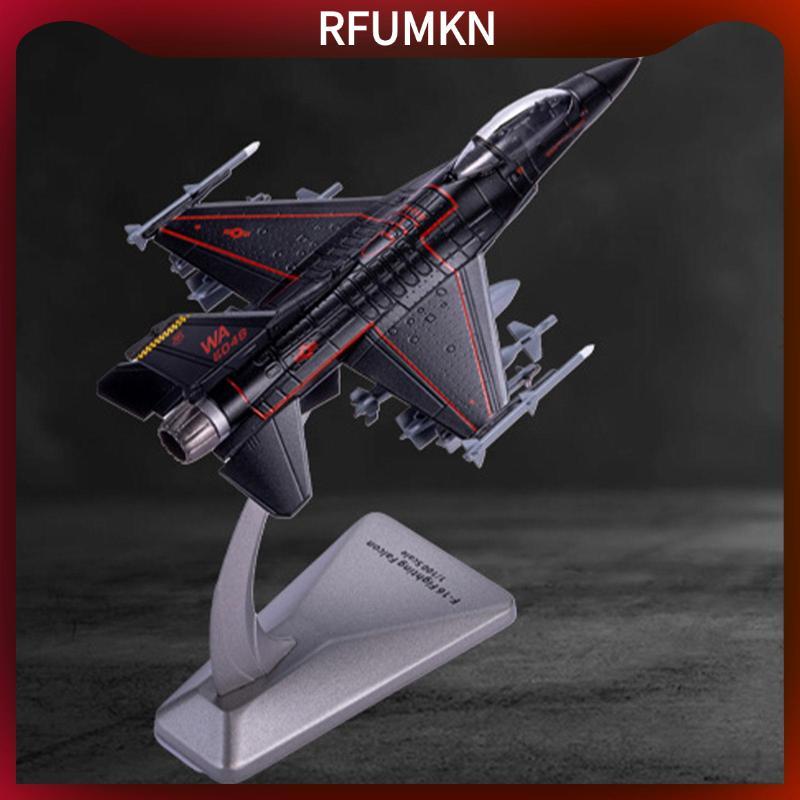 [rfumkn] 1/100 F16 Fighter Jet Plane รุ่น F-16 Fighting Falcon Fighter Aircraft