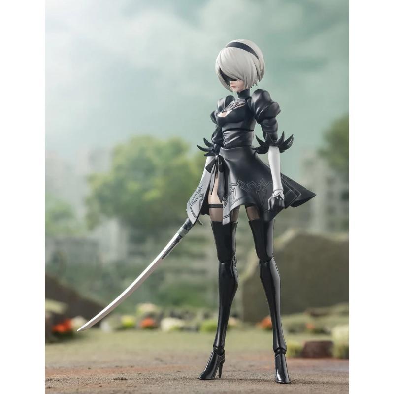 [สต๊อกพร้อมเวอร์ชั่นญี่ปุ่น] Bandai SHF Neil Mechanical Era Automatic Humanoid 2B Miss Sister Animat