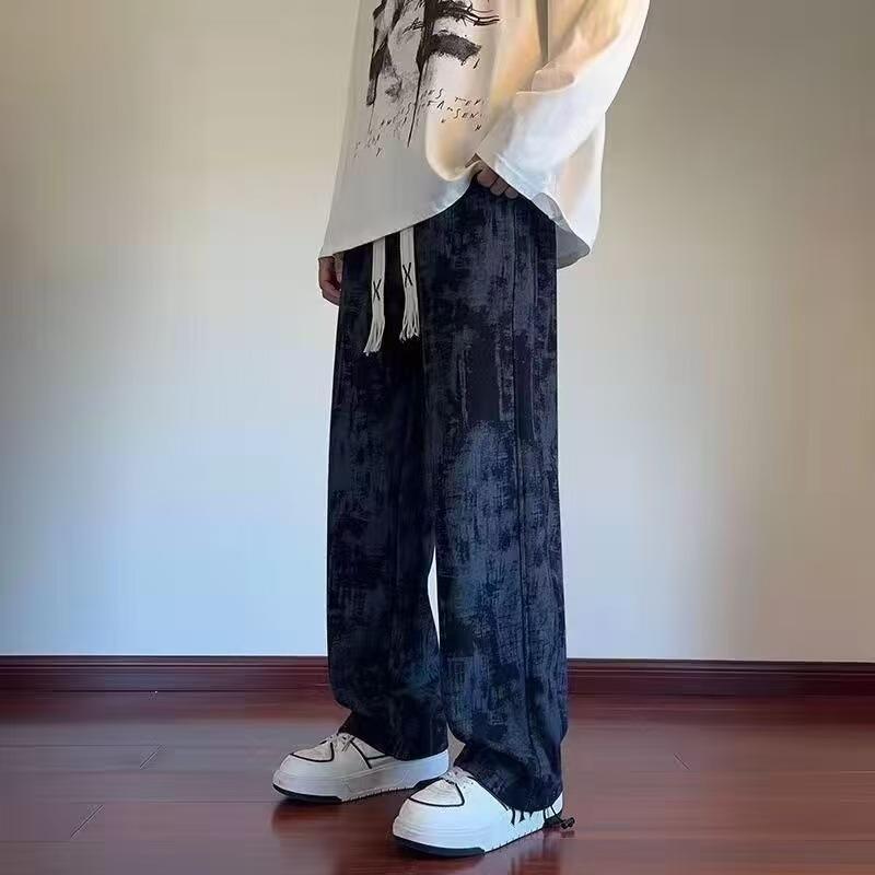 MNO.9 Pants ZR816 กางเกงขายาว ลำลอง กางเกงบางเบาใส่สบาย กางเกงวอร์ม ทรงหลวม เอวยางยืด