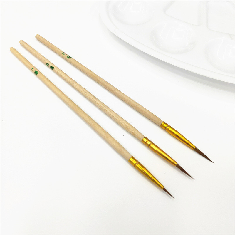 น่ารัก 9 mAh ฟรีสายน้ํามันปากกาน้ํามัน World Hair Line Digital Oil Painting Nail Art buv0r7.my202512