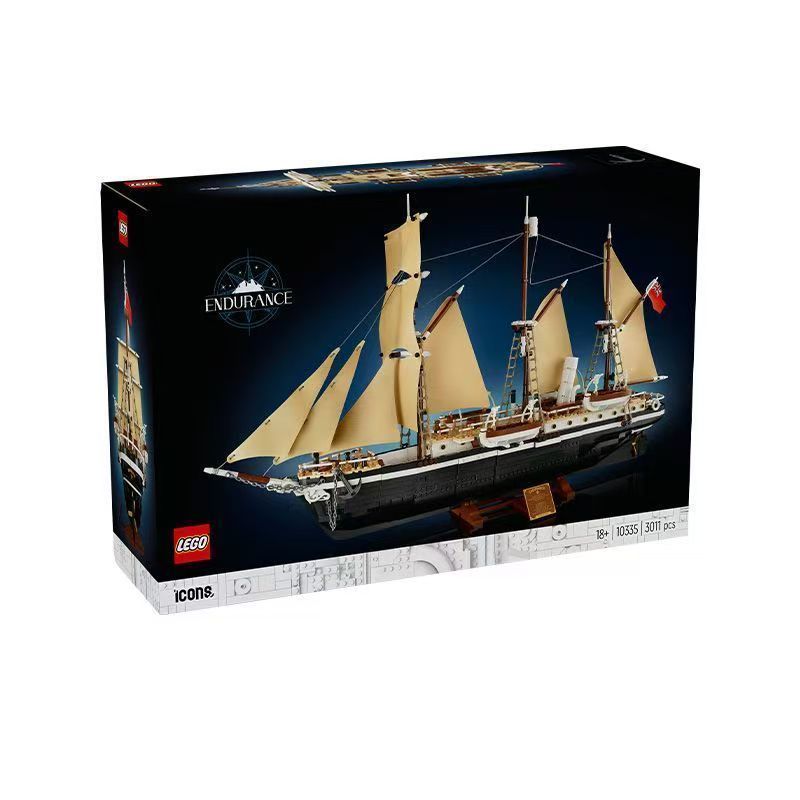 Lego 10335 Shinobu Expedition Ship ICONS ชายหญิง Building Blocks Collection ของเล่นเพื่อการศึกษาของข