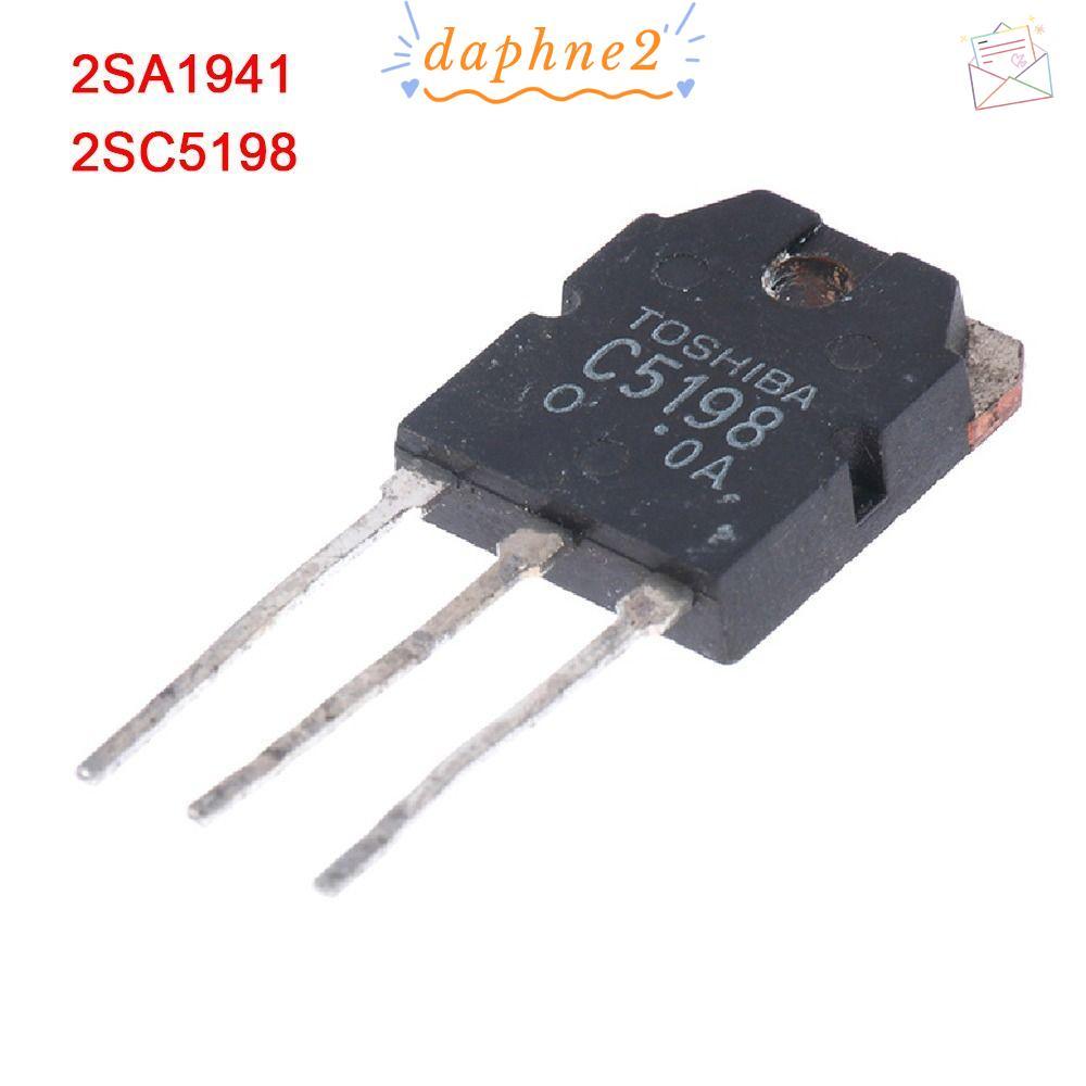 DAPHNES 3 คู่ 2SA1941 ทนทาน C5198 A1941 2SC5198