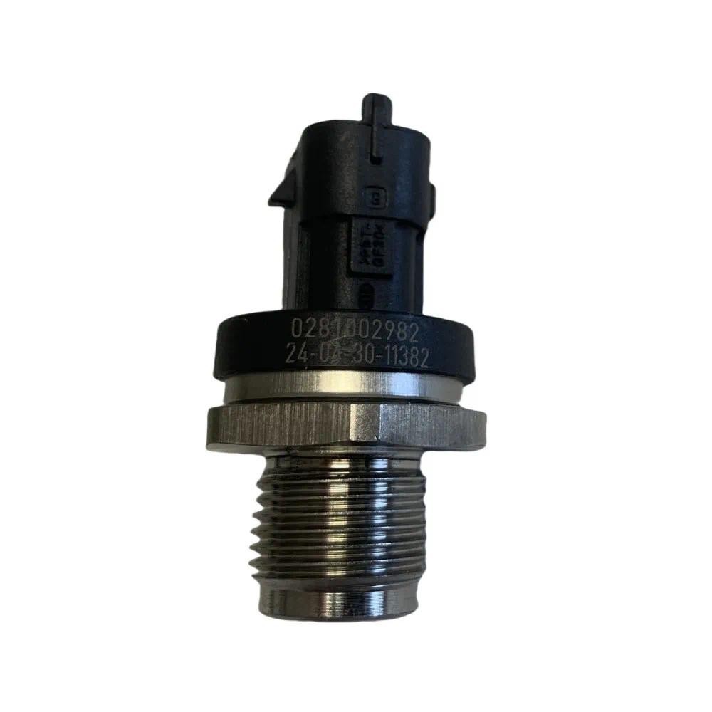 เซ็นเซอร์แรงดันสูงรางเชื้อเพลิง 0281002982 สําหรับปี 2014 สําหรับ RAM 1500 3.0L V6 ดีเซล