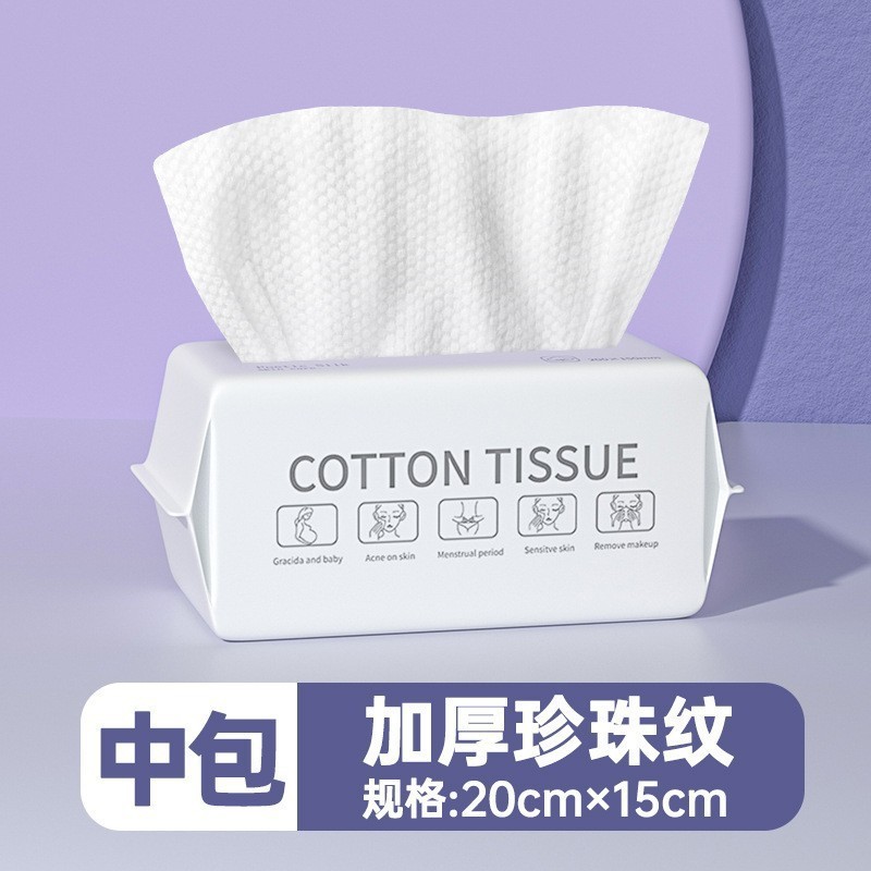 ผ้าขนหนูเช็ดหน้าแบบใช้แล้วทิ้งแขวนผ้าขนหนูทําความสะอาดผ้าขนหนูใบหน้าครัวเรือนหนาพิเศษดูดซับติดผนัง - รูปที่ 3