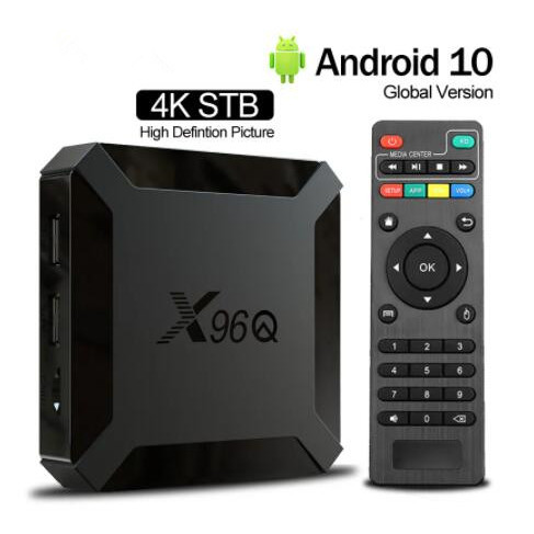 X96Q Android 10 TV BOX Allwinner H313 2.4G WIFI Set Top Box