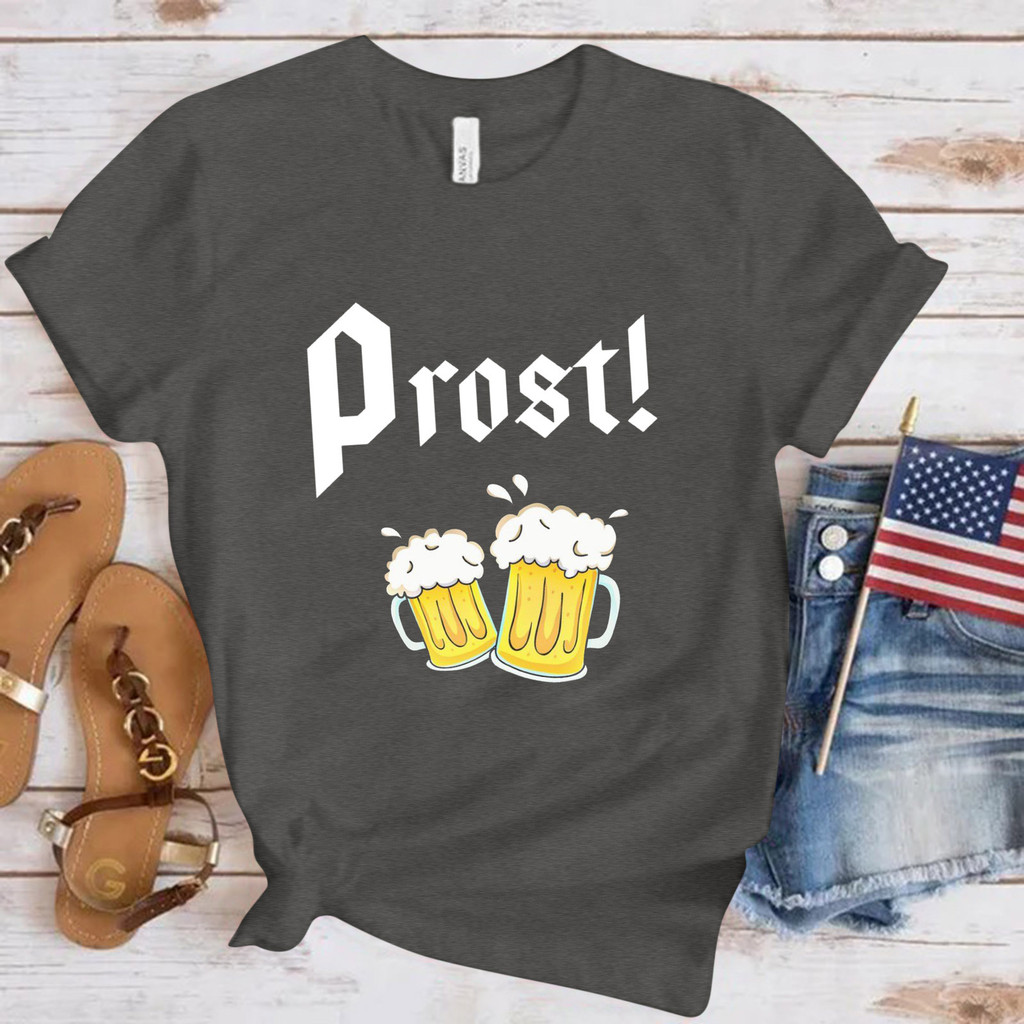 T-shirt สั้น สำหรับผู้ชายและผู้หญิง สไตล์ Munich Beer Fest