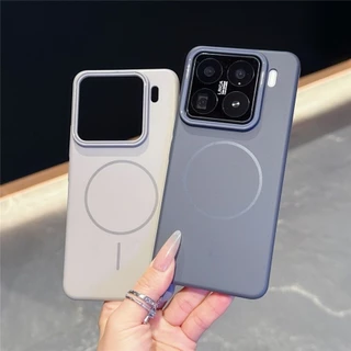 เคสแม่เหล็ก PC บางเฉียบสําหรับ Xiaomi 17 15 15T 14 14T 13 Pro ฝาครอบกันกระแทกป้องกันพิเศษ