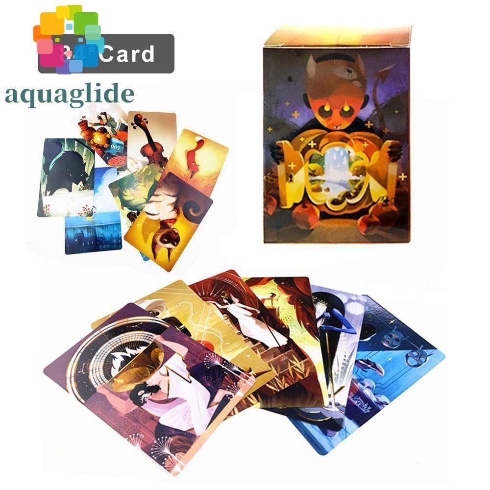 AQUAGLIDE DIXIT การ์ดขยายคุณภาพสูง 8 รูปแบบ Mini Tell Story การ์ด Deck Odyssey Quest Daydreams ความท