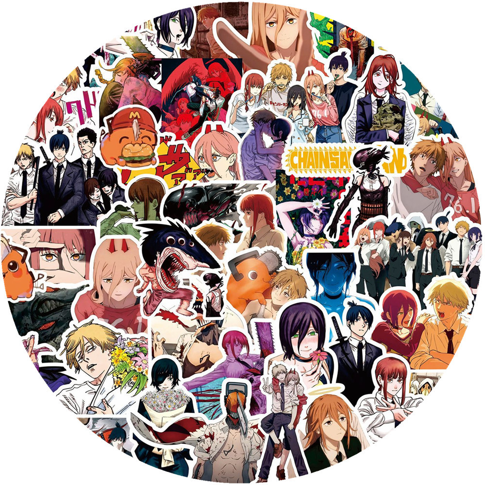 80ชิ้น/เซ็ต ❉ สติ๊กเกอร์ Chainsaw Man Series 01 ❉ สติ๊กเกอร์แฟชั่น DIY Doodle Decals