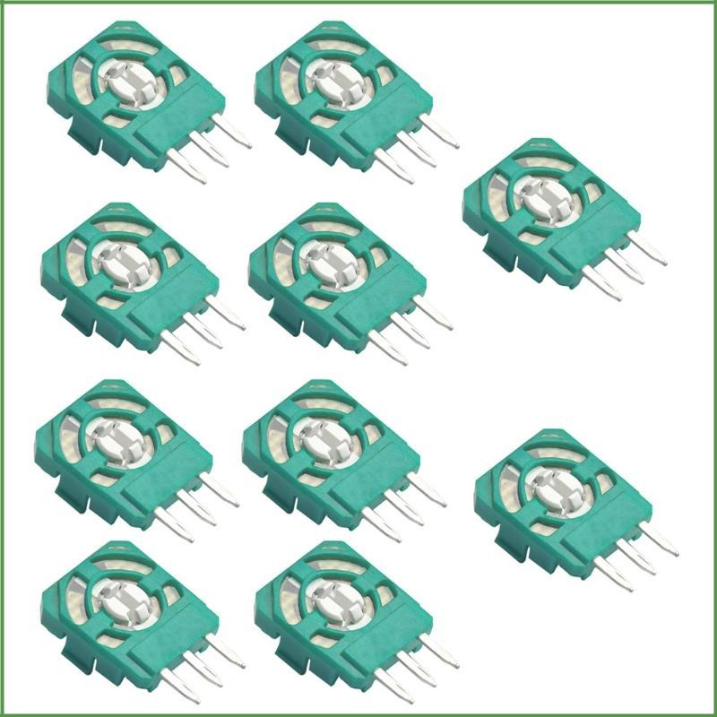 BON แพ็ค 10 ชิ้น 3D Analog จอยสติ๊ก Potentiometers เปลี่ยนสําหรับคอนโทรลเลอร์
