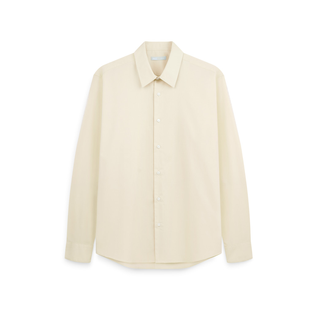 AIIZ (เอ ทู แซด) - AIIZ เสื้อเชิ้ตผู้ชายแขนยาวสีพื้น AIIZ Men's Long Sleeve Shirt