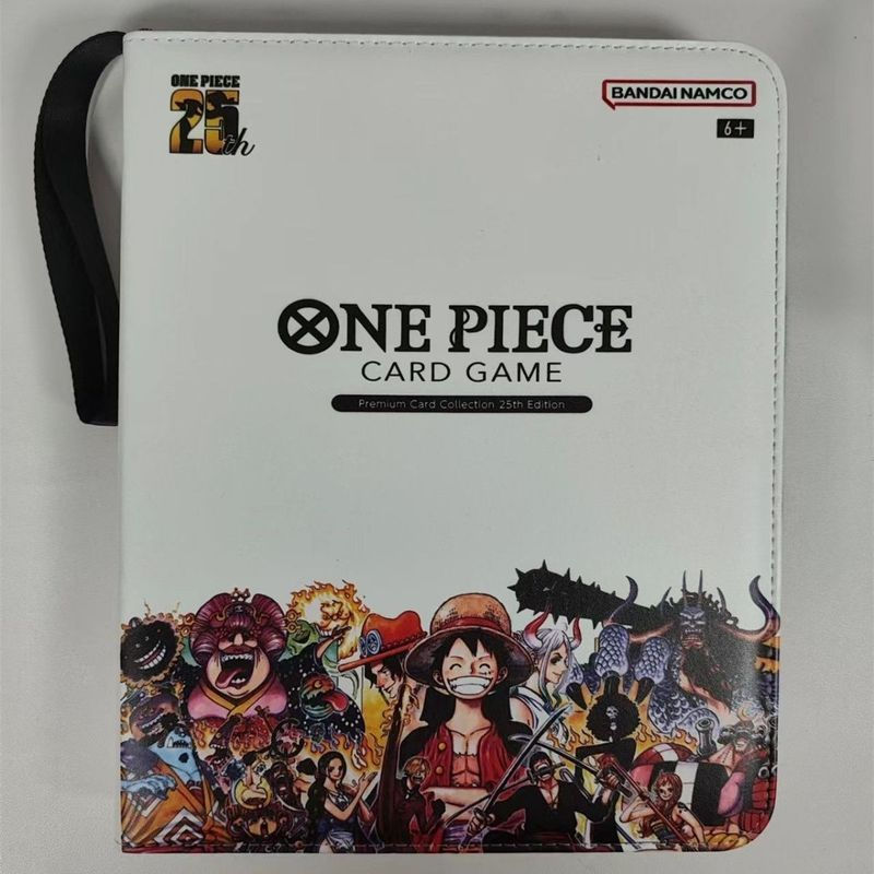 ความจุขนาดใหญ่ Jiugongge opcg Card Zipper Card Book Collection Book Storage Book Card Book