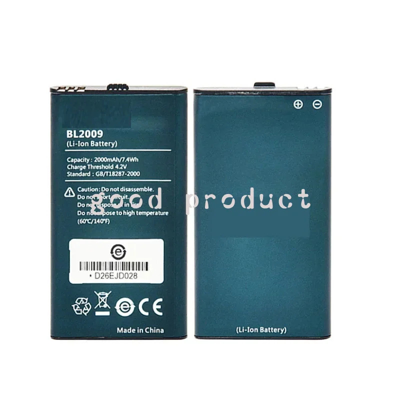 แบตเตอรี่ 2000mah สําหรับ Hytera BL2009 HYT PD362 PD355 PD365 PF355LF PD365LF TD360 TD350 แบตเตอรี่