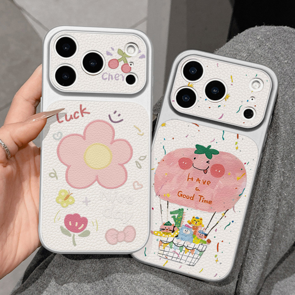 หนัง PU เคส For iPhone 17 16 15 14 13 12 11 Pro Max 17promax 16promax เคสไอโฟน11 กระแทก ฝุ่นนุ่มโทรศัพท์ปกหลัง