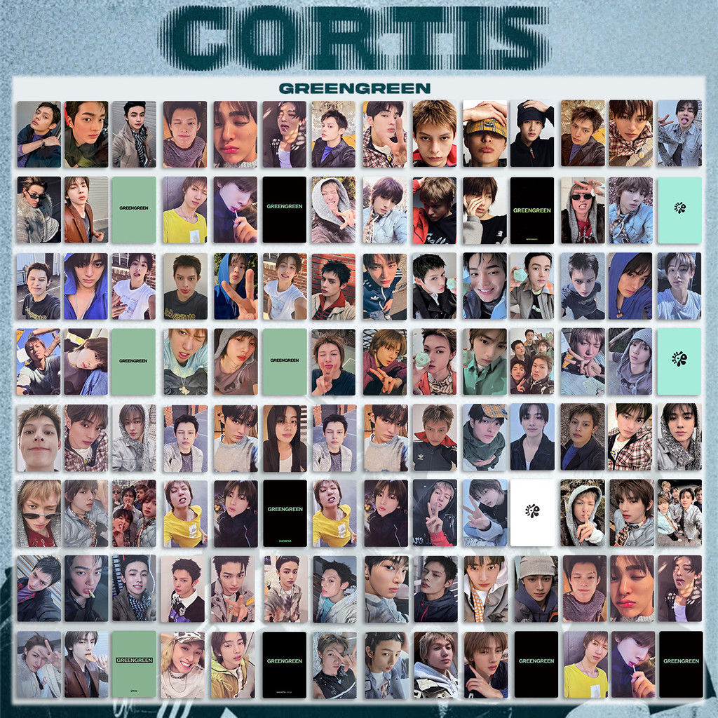 Kpop Idol CORTIS GREENGREEN อัลบั้ม Photocard Wvs Bonus Card, Lucky Card HMV การ์ดหวยกาแฟทุกวัน