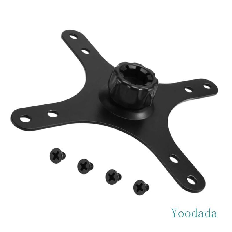 Yoo Space Efficient Desk Mount Stand สําหรับหน้าจอคอมพิวเตอร์ให้การปรับหลายทิศทาง Ergonomic Setups