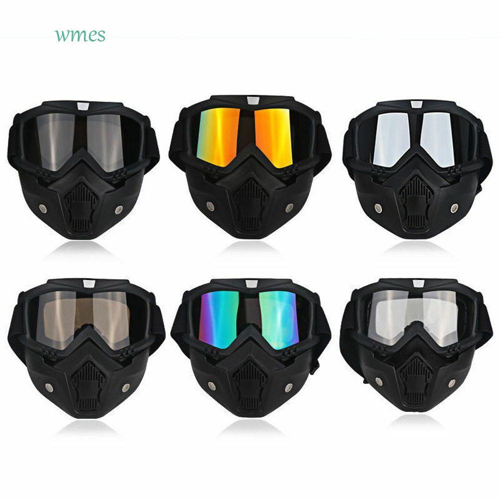 WMES1ZA หน้ากากทํางานเครื่องช่วยหายใจทางเคมีความปลอดภัยป้องกันดวงตา Lab Head-mounted Breathable หน้า
