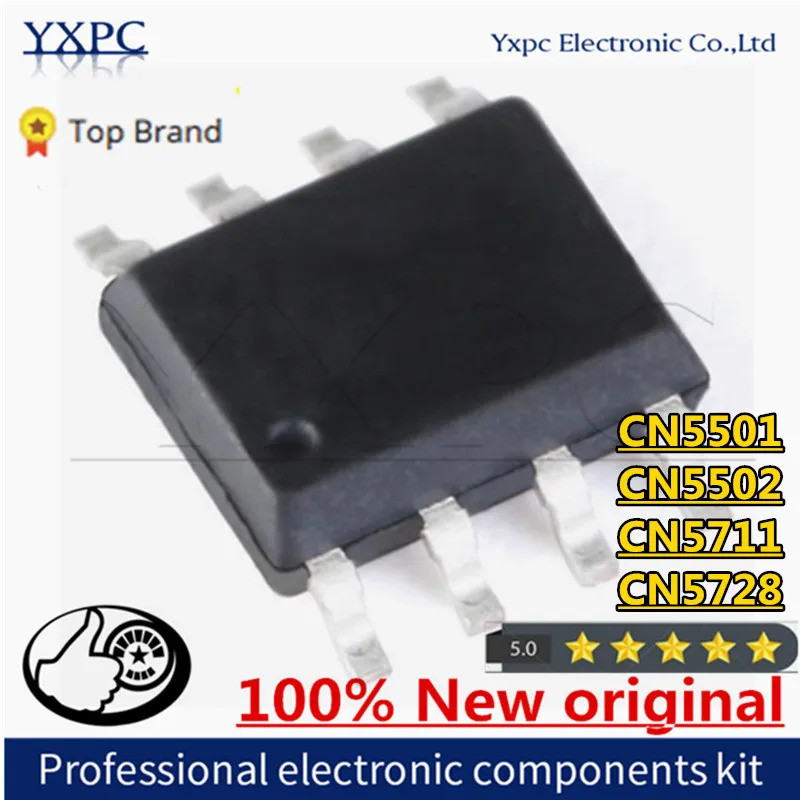 5 ชิ้น CN5501 CN5502 CN5711 CN5728 ESOP8 ชิป