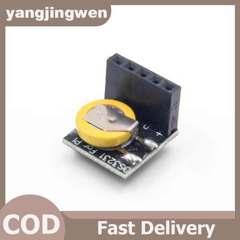 YANGWEN DS3231 RTC โมดูลไม่มีแบตเตอรี่สําหรับ Raspberry Pi ทนทานเวลาสําหรับนักงานอดิเรกอิเล็กทรอนิกส