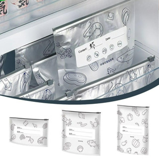 Witakey ถุงใส่ของใส่อาหาร 10 ชิ้น ปลอดภัย ใช้ซ้ำได้ ป้องกันก…