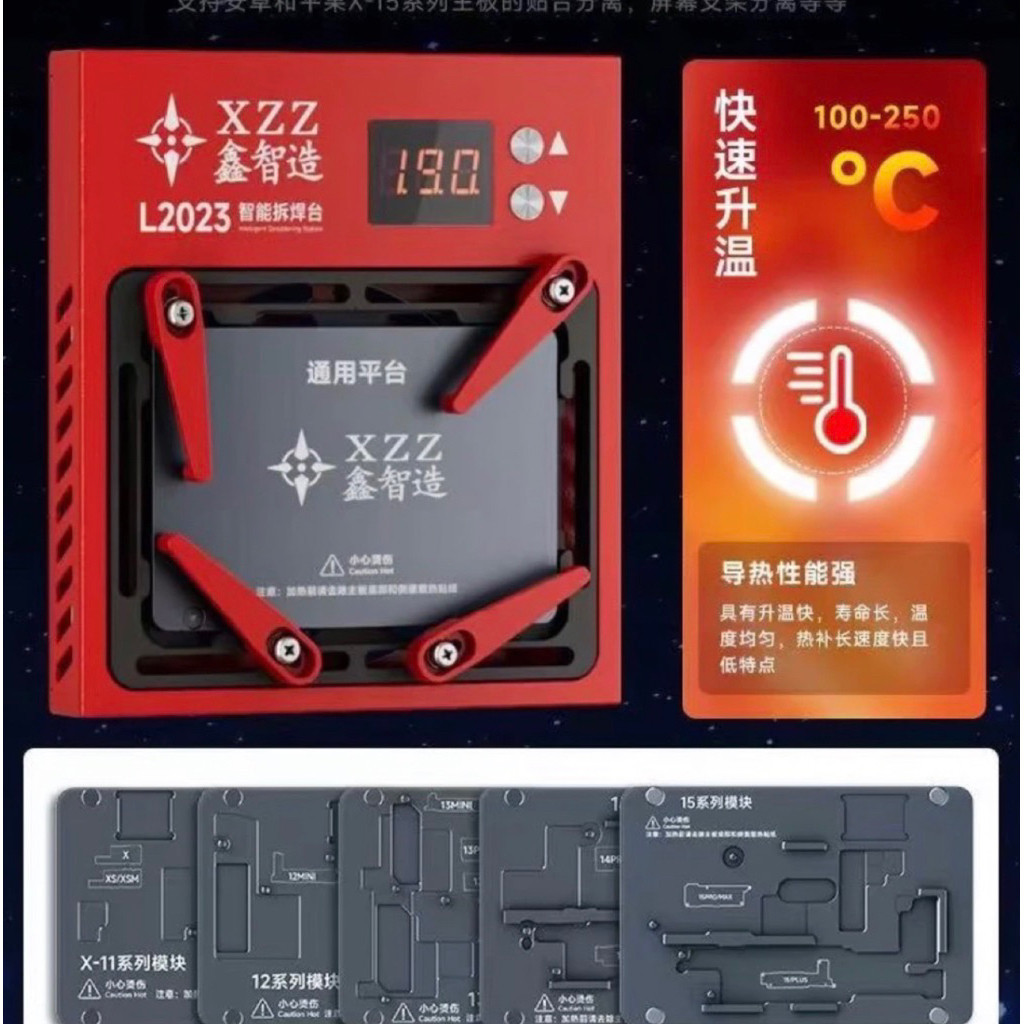 แม่พิมพ์แยกหลักโทรศัพท์ส่วนบุคคล Series 15-16 รหัส XZZ L2023 - คุณภาพของ Apple