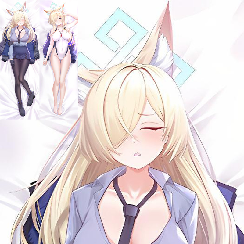 Blue Archive Ogata Kanna Dakimakura ปลอกหมอนยาวอะนิเมะหมอนเบาะ 2Way